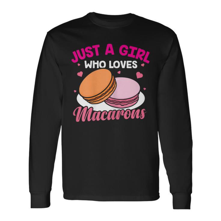 Macaron Love Macaroons Langarmshirts Geschenkideen