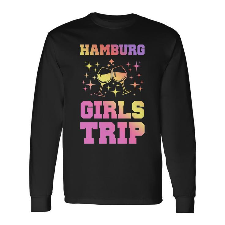 Mädchenausflug Nach Hamburg Partyurlaub-Team Langarmshirts Geschenkideen