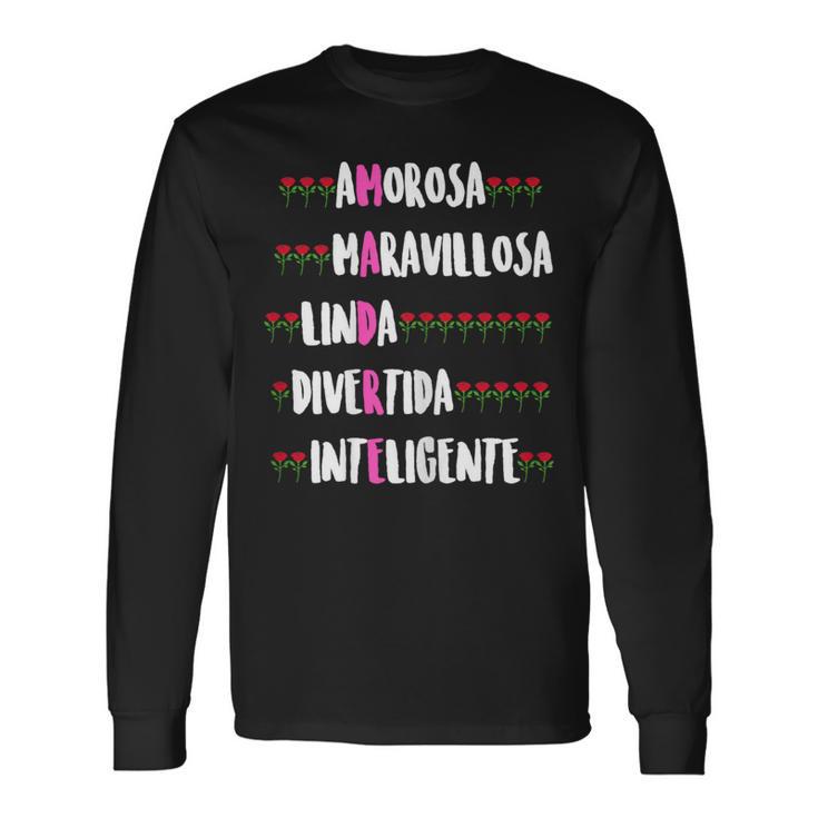 Madre Amorosa Maravillosa Regalo Para El Dia De La Madre Camiseta de manga larga