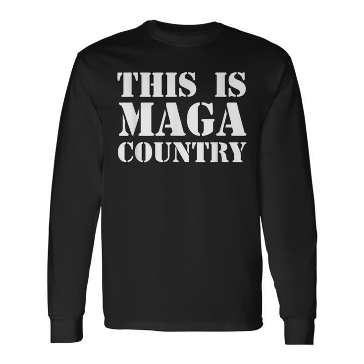 this is maga country t shirt