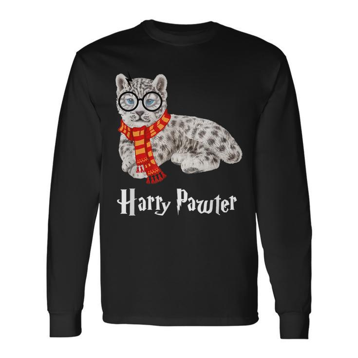 Magic Snow Leopard Harry Pawter Long Sleeve T-Shirt