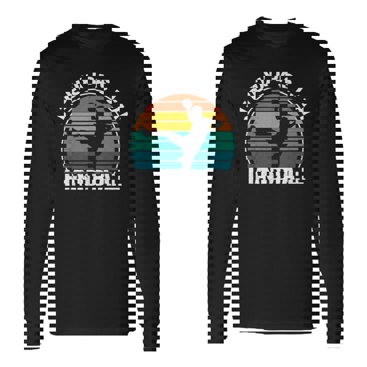 Maillot De Handball Je Peux Pas J'ai Handball T-shirt à manches longues