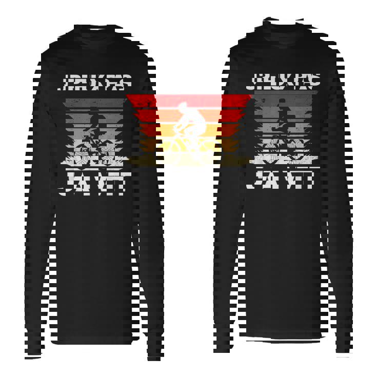 Maillot Vintage Je Peux Pas J'ai Velo Humour Vtt Vélo Motard T-shirt