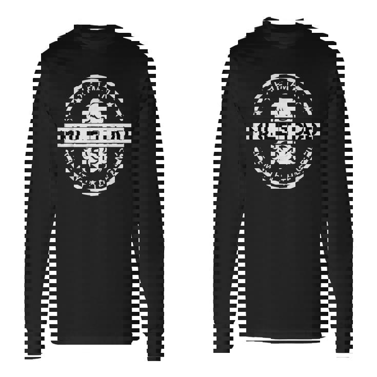 The Man The Myth The Legend Fathers Day Mullet Daddy Long Sleeve T-Shirt Gifts ideas