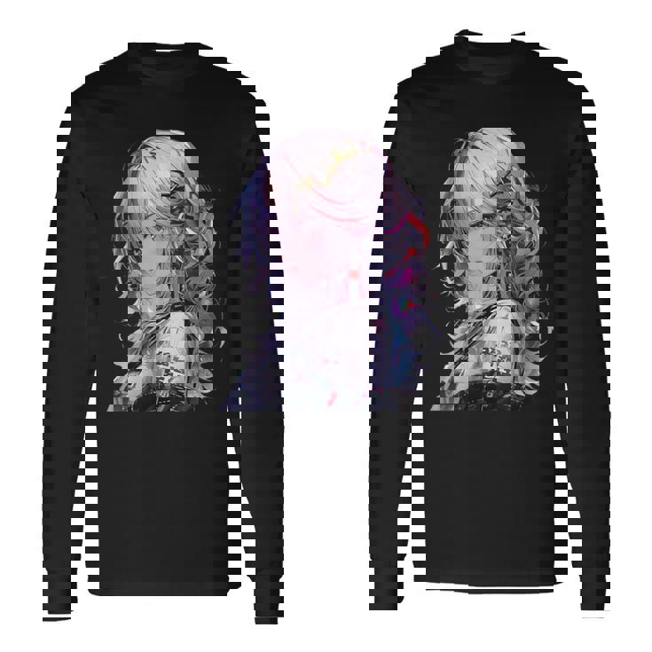 Manga Anime Esthétique Cyberpunk Techwear Harajuku T-shirt à manches longues