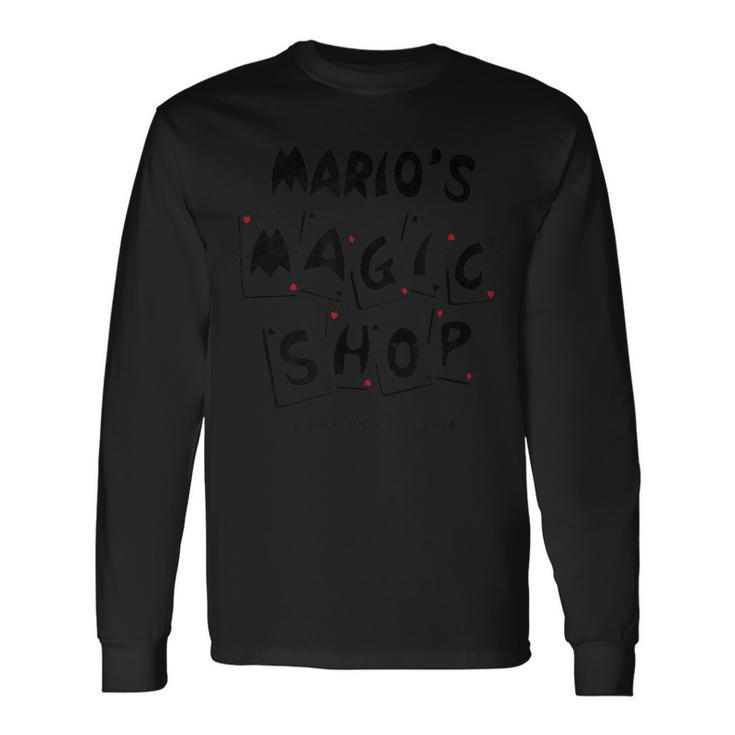 Mario's Magic Shop Long Sleeve T-Shirt
