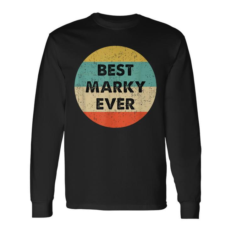 Marky Name Long Sleeve T-Shirt