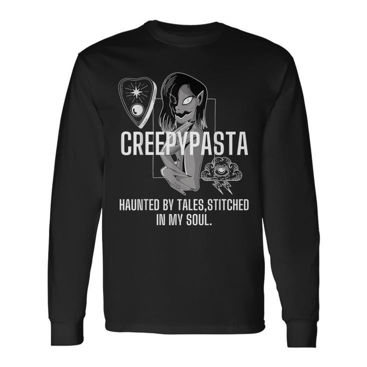 Masky Creepypasta Clothes Girls Anime Cosplay Creepypasta Long Sleeve T-Shirt