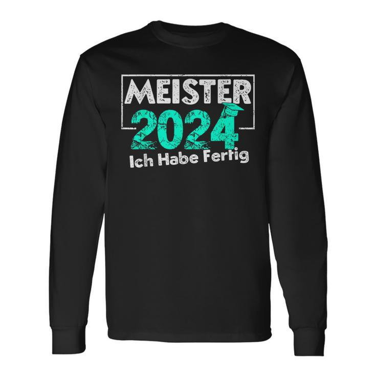 Master 2024 Masterletter Master Exam Langarmshirts Geschenkideen