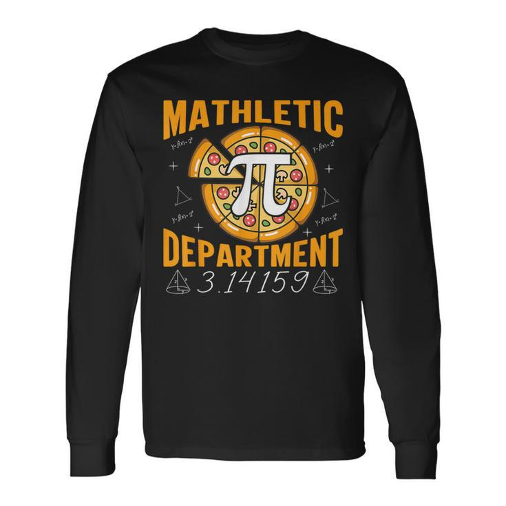 Mathletic Department 314159 Pi Day Math Teacher Long Sleeve T-Shirt