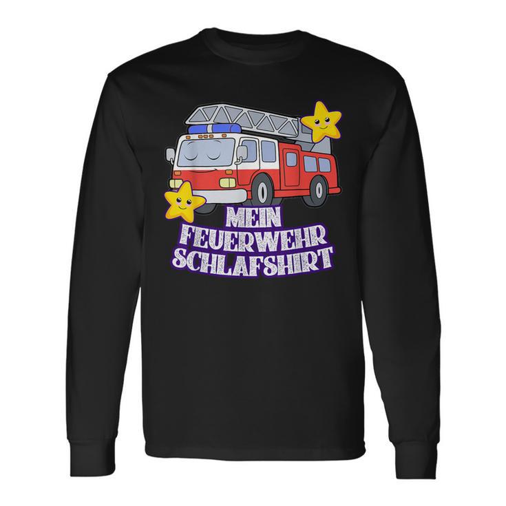 Mein Feuerwehr Sleep Pyjamas Langarmshirts Geschenkideen