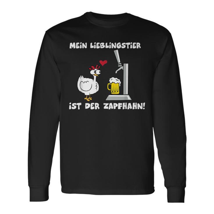 Mein Lieblingstier Ist Der Zapfhahn Langarmshirts Geschenkideen