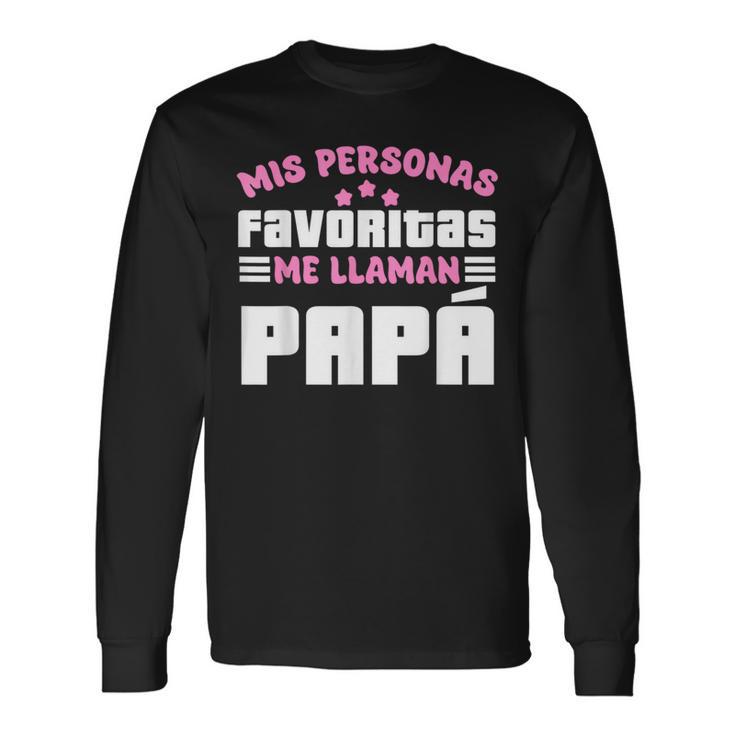 Meine Lieblingspersonen Ich Rufe Papa Für Eltern An Langarmshirts Geschenkideen