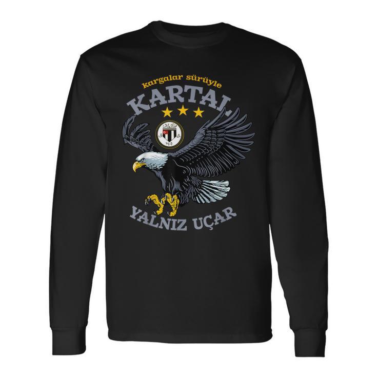 Men's Besiktas Kartal Yalniz Ucar Black S Langarmshirts Geschenkideen