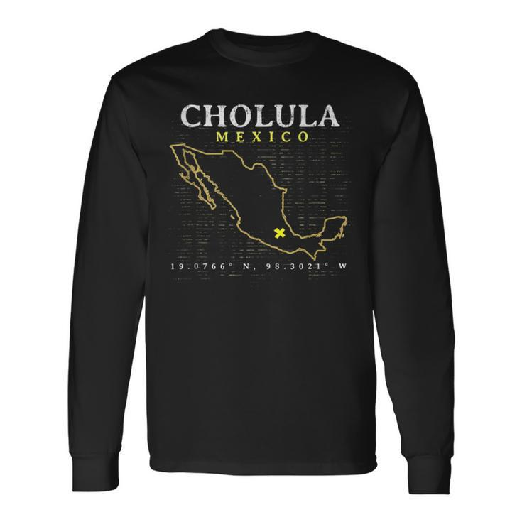 Mexico Cholula Long Sleeve T-Shirt