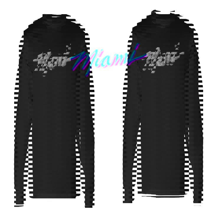 Miami - Florida Vaperwave Synthwave 80s Style Retro Design" Poster For