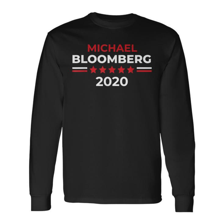 Michael Bloomberg President 2020 Campaign Long Sleeve T-Shirt
