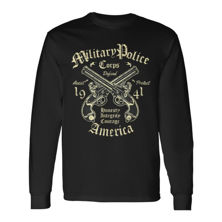 Military Police Corps Us Army Long Sleeve T-Shirt Gifts ideas