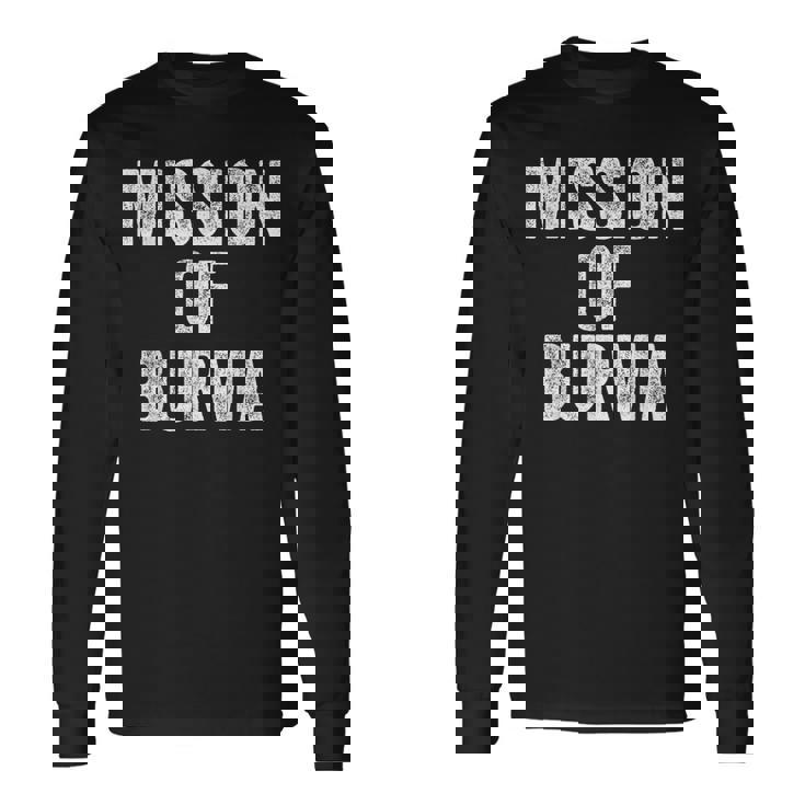 Mission Of Burma Retro Long Sleeve T-Shirt Gifts ideas