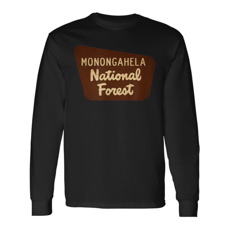 Monongahela National Forest West Virginia Wv Souvenir Long Sleeve T-Shirt