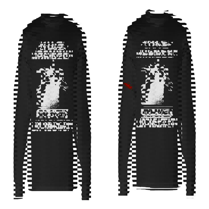 Morgenmuffel Morgen Und Menschen Ich Hasse Morgenschen Langarmshirts Geschenkideen