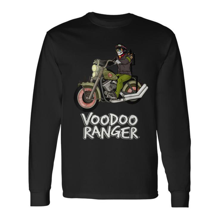 Motorcycle Drag Racing Sprints Voodoo Bike Rider Long Sleeve T-Shirt