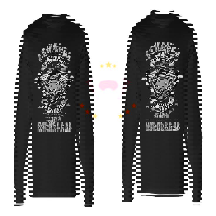 Mujer Motera Vintage Para Mujer Camiseta de manga larga