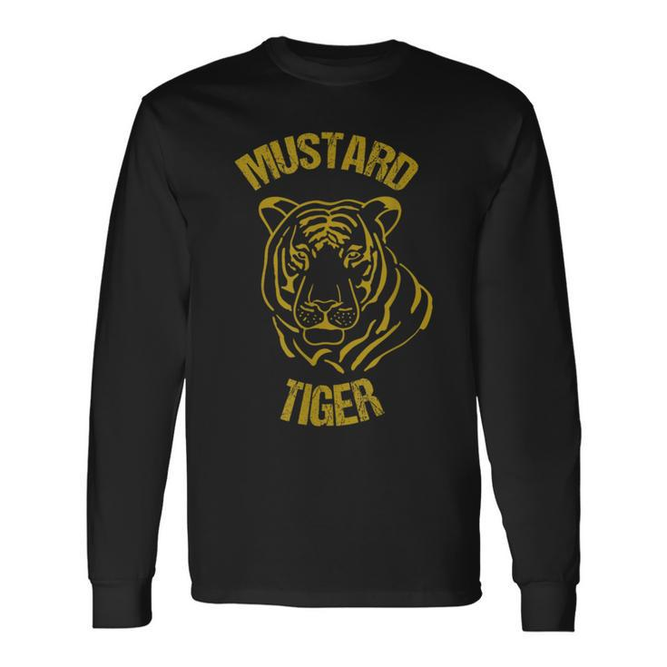 Mustard Tiger Long Sleeve T-Shirt