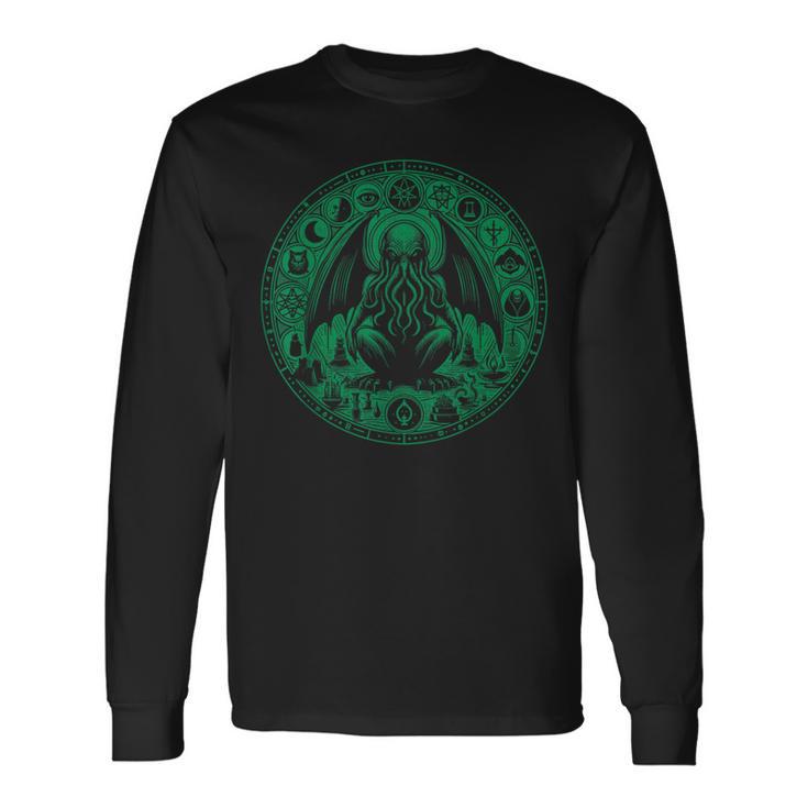 Mystischer Krake Cthulhu Langarmshirts Geschenkideen