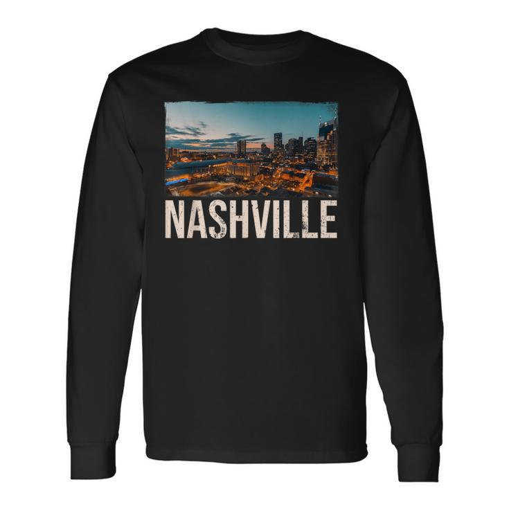 Nashville Pride Nashville Holiday Vacation Nashville Long Sleeve T-Shirt Gifts ideas