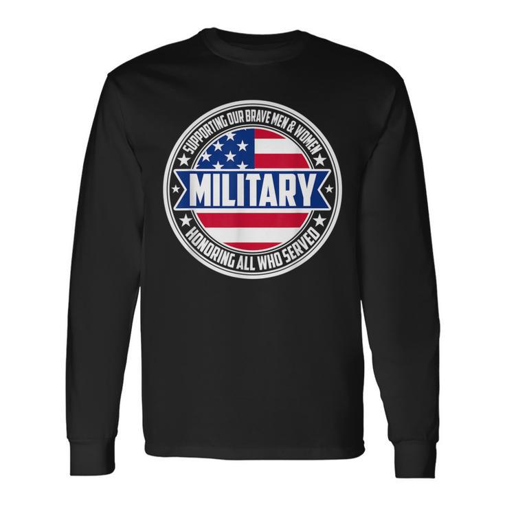 National Military Appreciation Month Long Sleeve T-Shirt