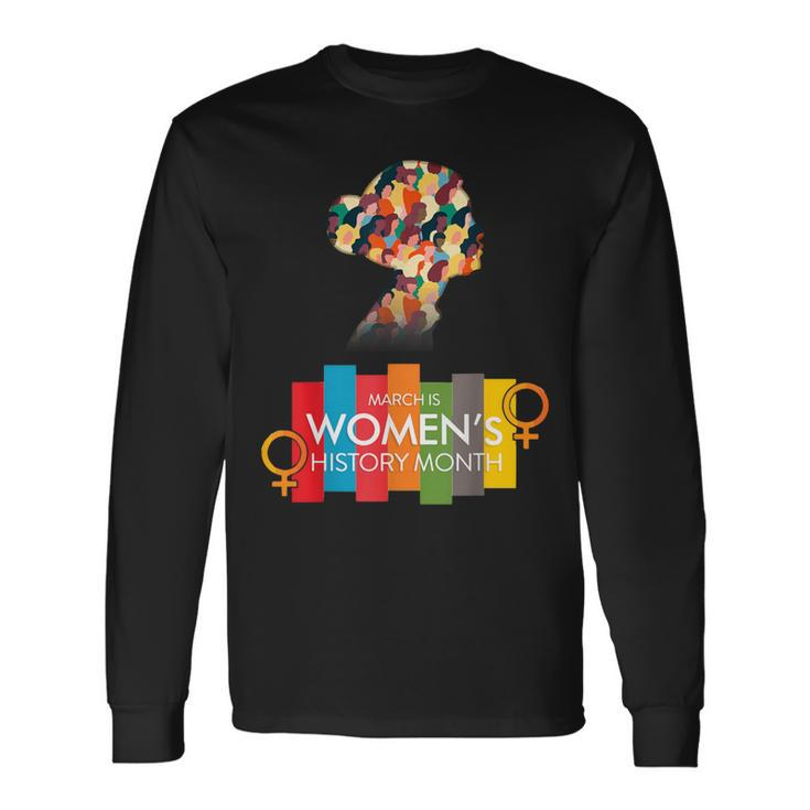 National Women's History Month 2024 Man And Woman Long Sleeve T-Shirt