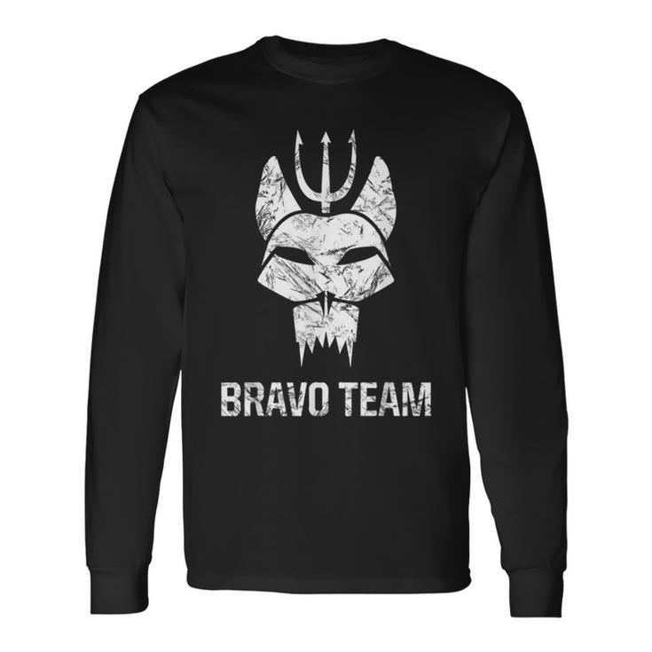 Navy Seals Original Bravo Team Proud Navy Seal Team Long Sleeve T-Shirt