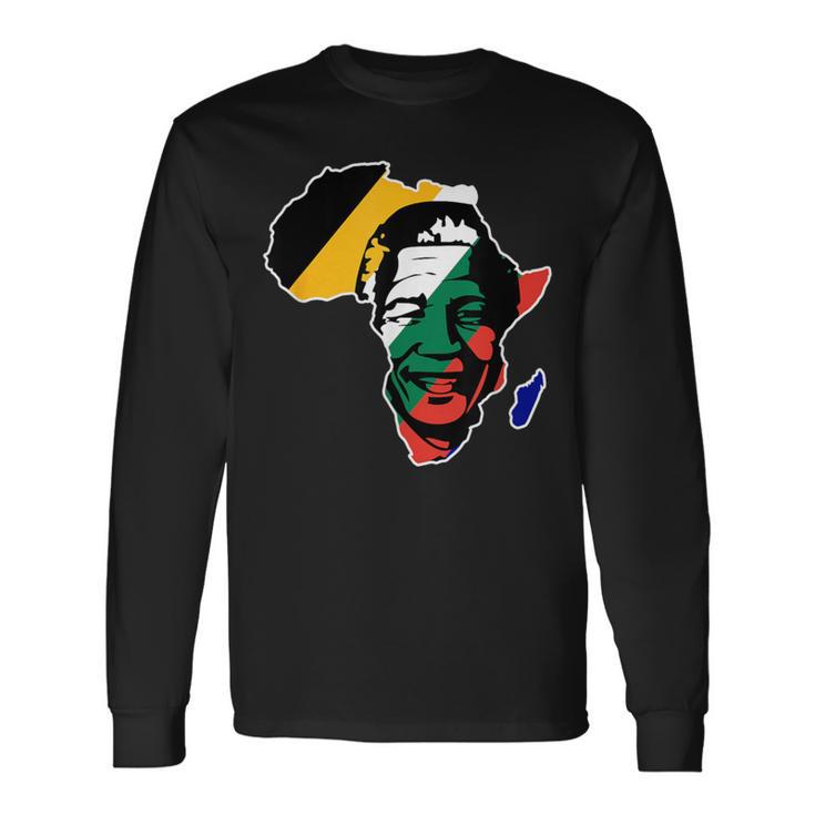 Nelson Mandela Langarmshirts Geschenkideen