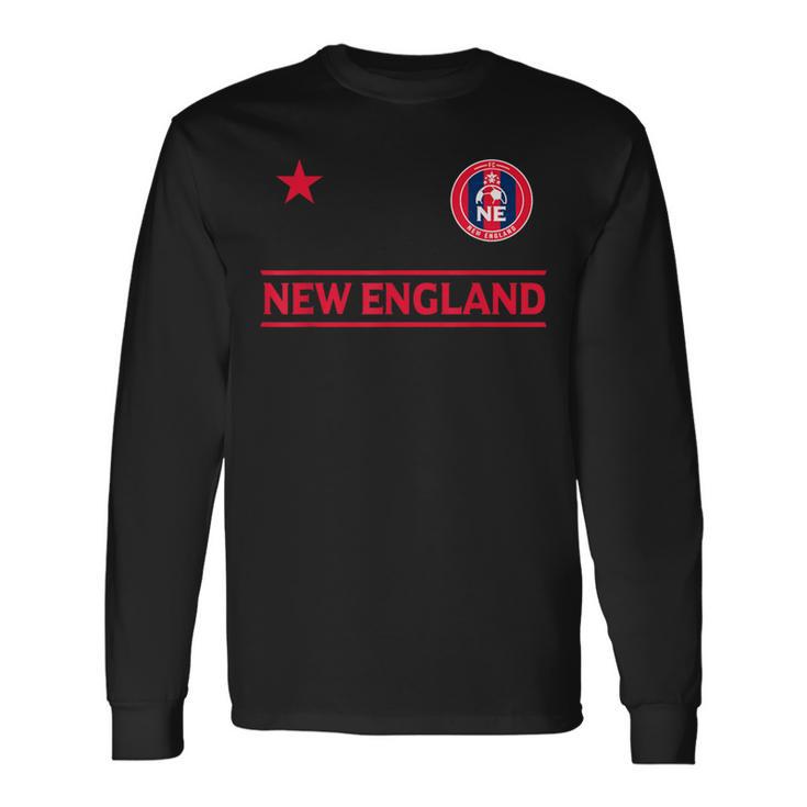 New England Soccer Jersey '53 Royal Edition Ii Long Sleeve T-Shirt