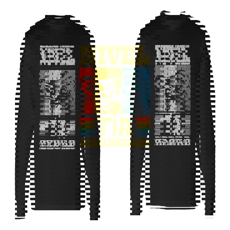 Nivel Tía Desbloqueado Futura Tía Anuncio Embarazadas Camiseta de manga larga