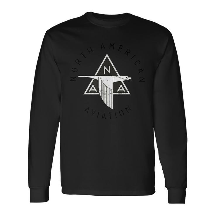 North American Aviation Long Sleeve T-Shirt Gifts ideas