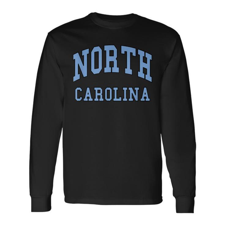 North Carolina Throwback State Of Nc Classic Long Sleeve T-Shirt