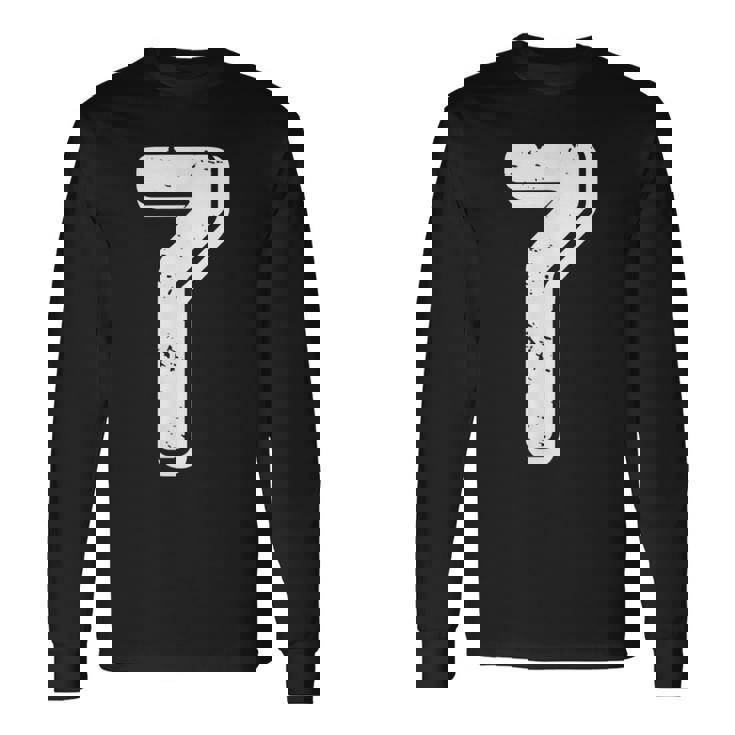 Number 7 Lucky Number Seven T-Shirt - Monsterry