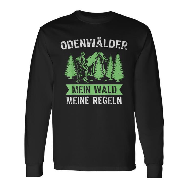 Odenwald With Odenwaelder Forest Regeln Langarmshirts Geschenkideen