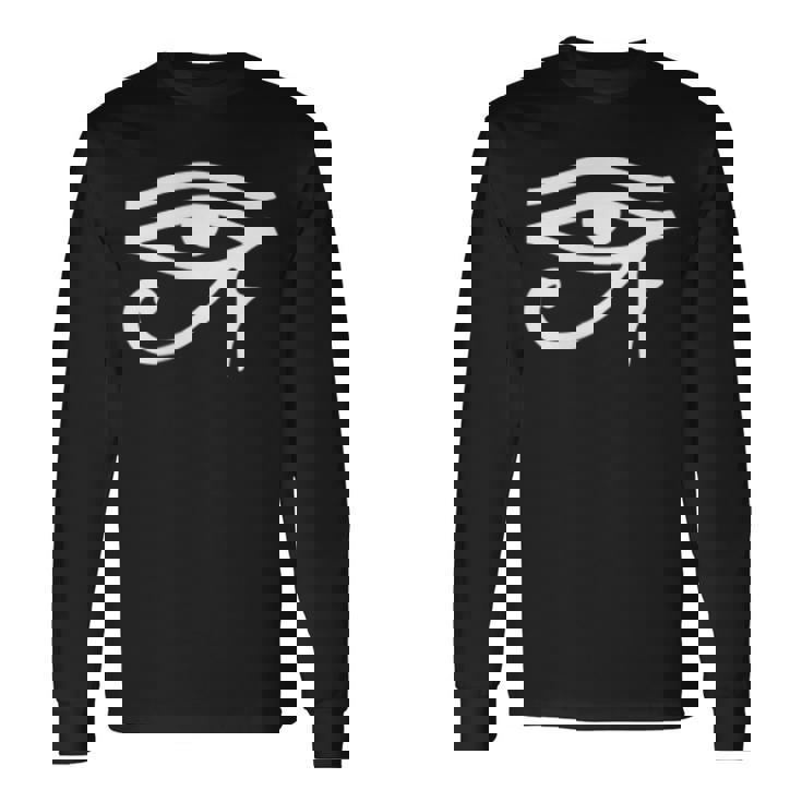 Ojo De Horus Tercer Ojo Dios Egipcio Camiseta de manga larga