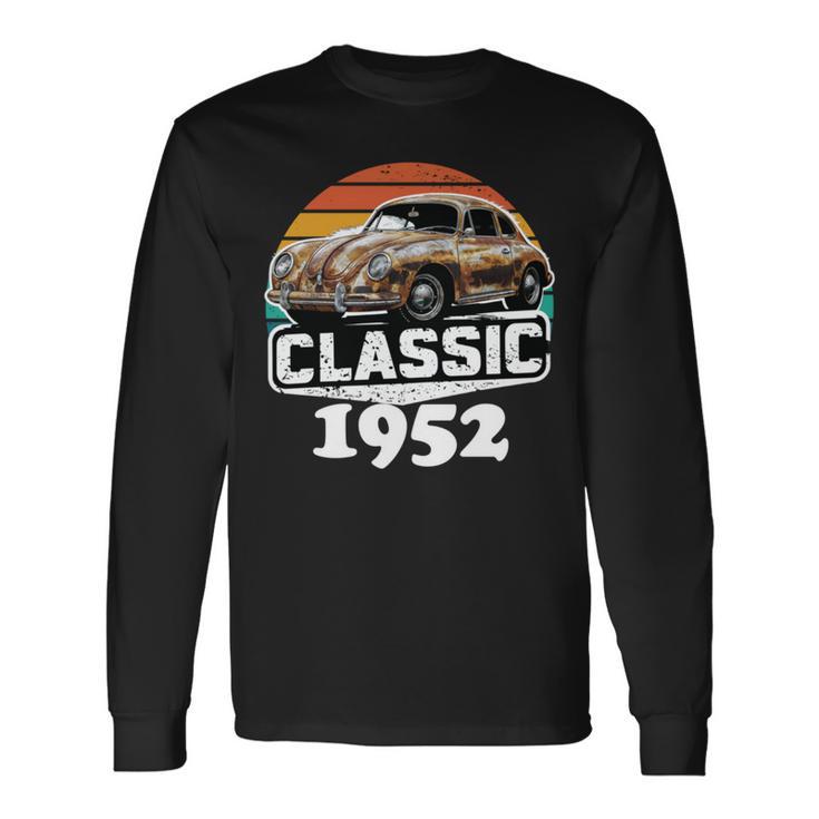 Oldtimer 1952 Geburtstag Für Männer Papaatertag Langarmshirts Geschenkideen