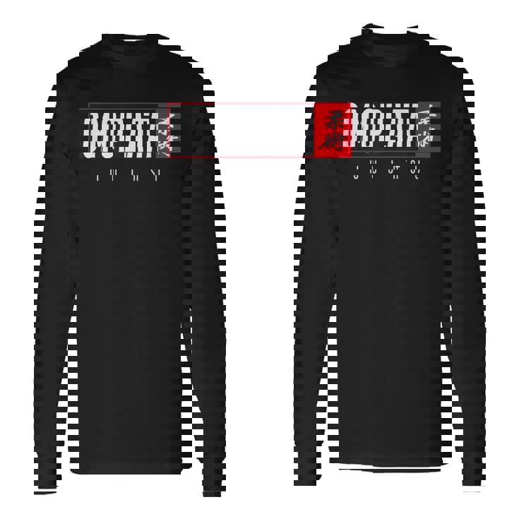 Omoplata Jiu Jitsu Bjj Artes Marciales Brasileñas Camiseta de manga larga