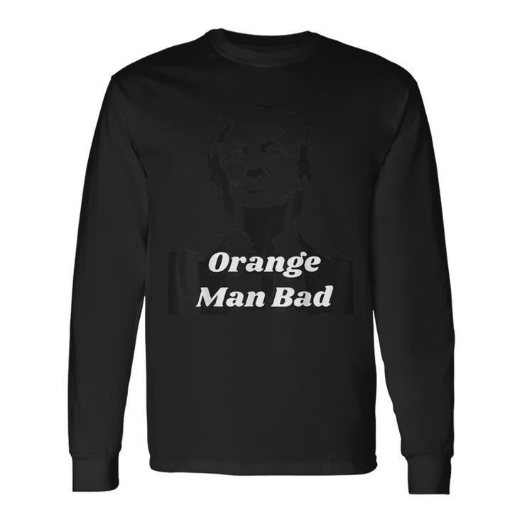 Orange Man Bad Npc Meme Diversity  Long Sleeve T-Shirt