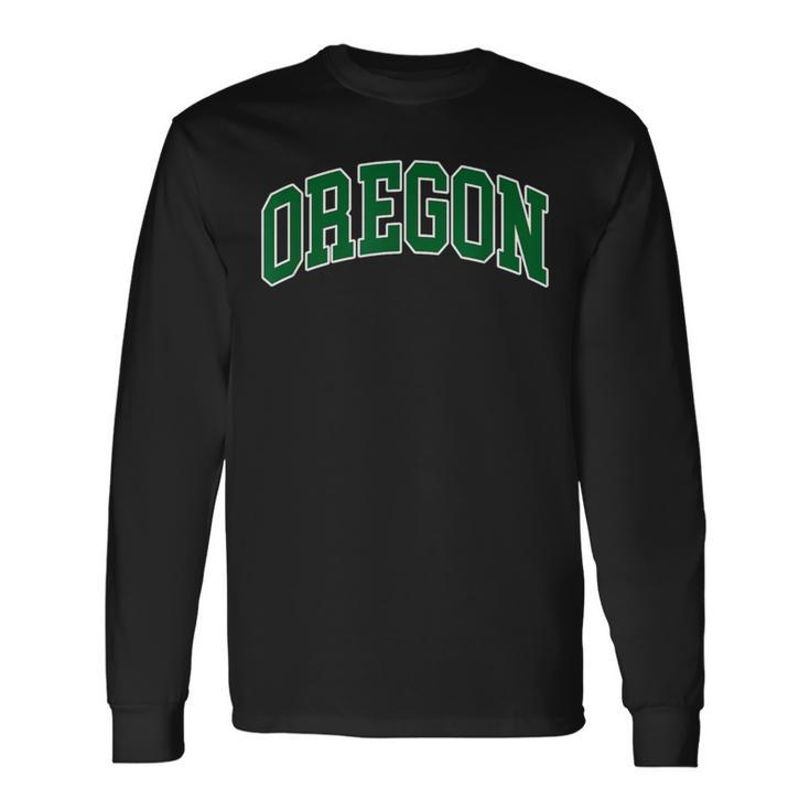 Oregon Throwback Classic Long Sleeve T-Shirt