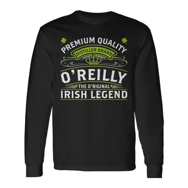 O'reilly The Original Irish Legend Family Name Long Sleeve T-Shirt Gifts ideas