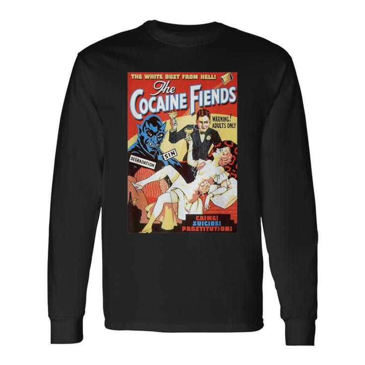 The Pace That Kills 1935 Cocaine Fiends Movie Long Sleeve T-Shirt