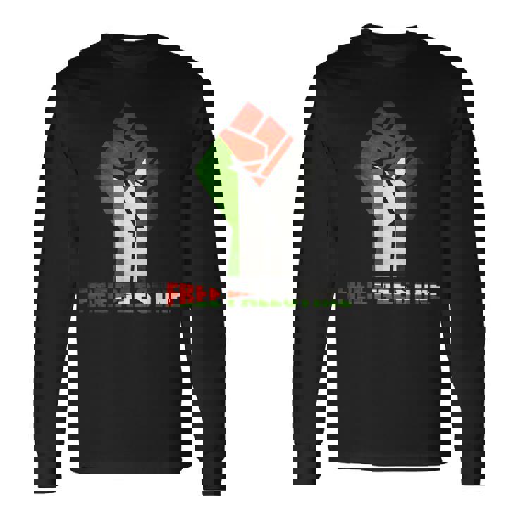 Palestina Libre Apoya A Palestina Y A Los Árabes Camiseta de manga larga Ideas de regalos
