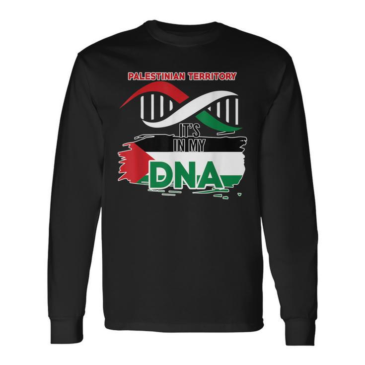 Palestinian Territory In My Blood Long Sleeve T-Shirt