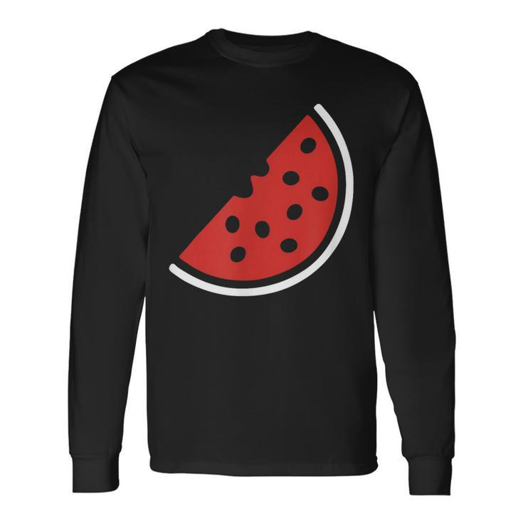 Palestinian Territory Watermelon Long Sleeve T-Shirt